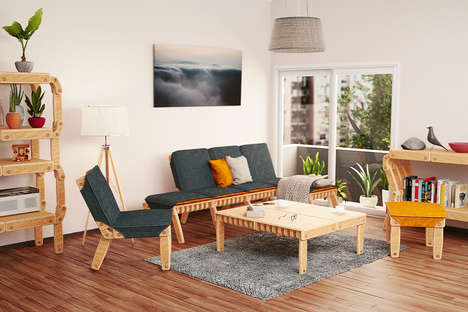 Customizable Tool-Free Furniture