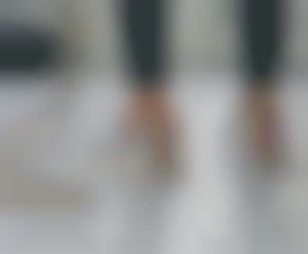 Jersey Sweatshirt Sneakers