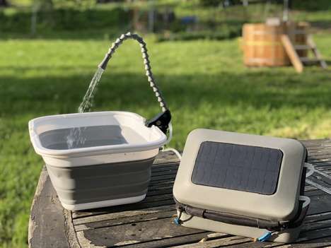 Collapsible Solar-Powered Water Purifiers