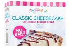 Cookie Dough Crust Cheesecakes