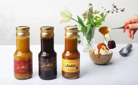 Indulgent Frozen Dessert Sauces