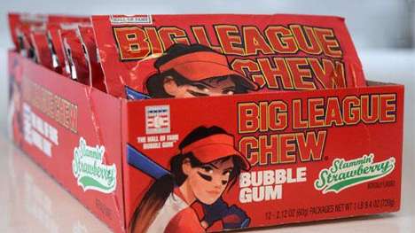 Fruity Softball Chewing Gums