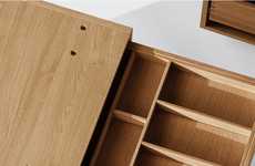 Fastener-Free Cabinetry Designs