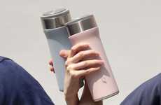 Solid Porcelain Drink Containers