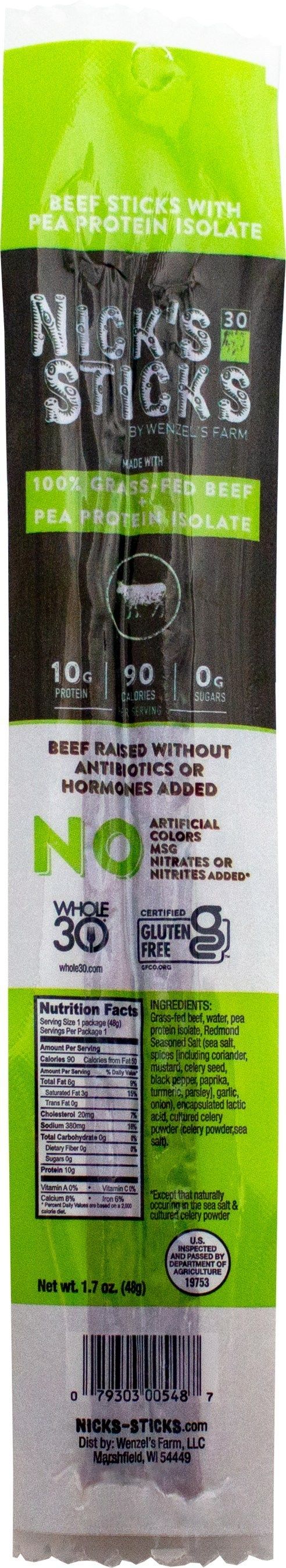 Hybrid Protein Beef Sticks