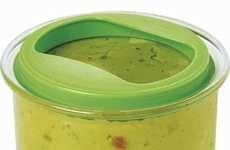 Freshness-Preserving Guacamole Containers