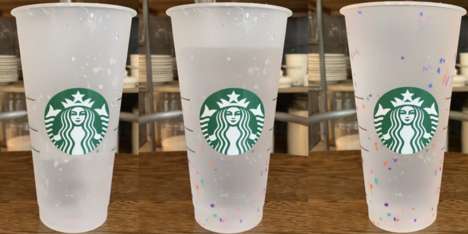 Color-Changing Confetti Tumblers