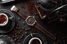 Ground Coffee-Made Timepieces