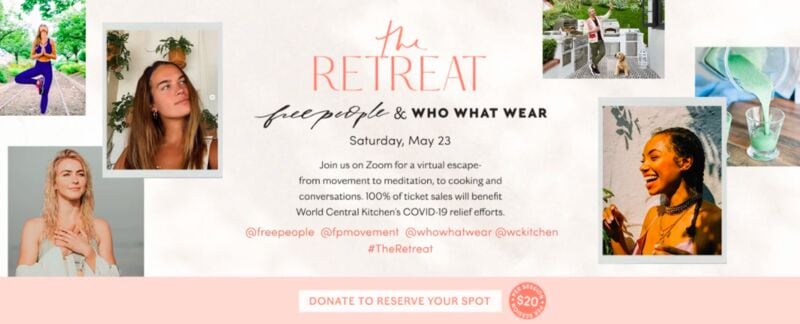 Fashion Brand Virtual Retreats