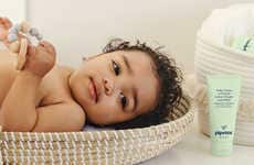 Cream-to-Powder Baby Products