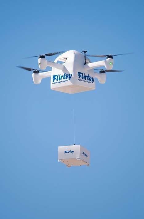 Contactless Drone Deliveries