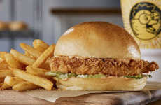 Golden-Fried Chicken Sandwiches