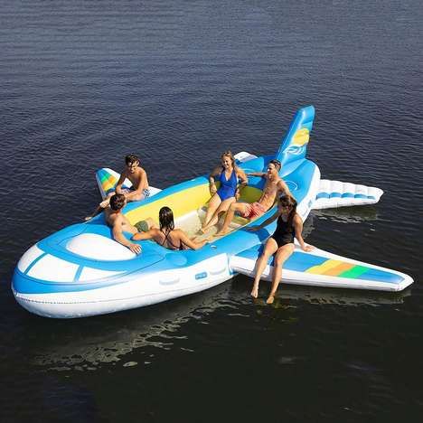 Inflatable Airplane Pool Floats