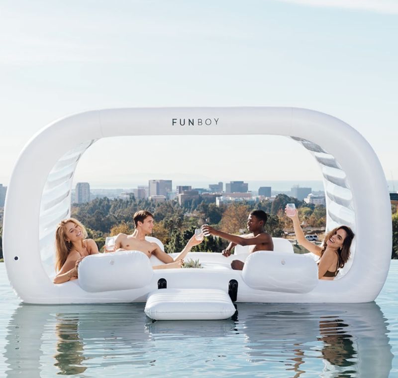 floating cabana