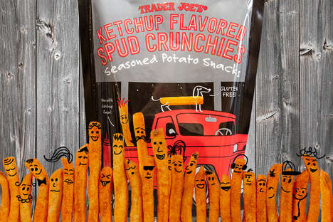 Ketchup-Flavored Potato Snacks