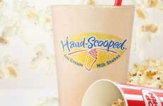 Popcorn-Flavored Milkshakes