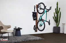 Wall-Mounted Indoor Cyclist Stations