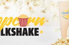 Popcorn-Flavored Milkshakes