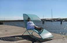 Sculptural Sun-Shading Seats