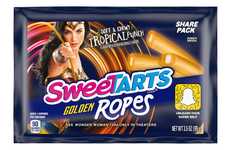 Superhero-Branded Licorice Ropes