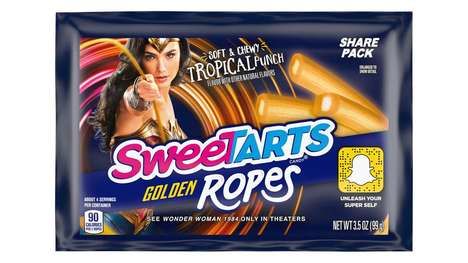 Superhero-Branded Licorice Ropes