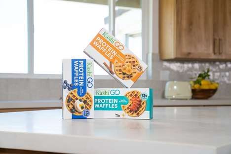 Protein-Packed Frozen Waffles