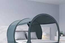 Pop-Up Bed-Mounted Tents