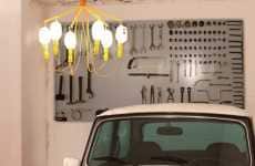 Auto Shop Chandeliers