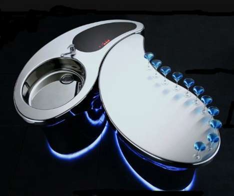 44 Futuristic Kitchens