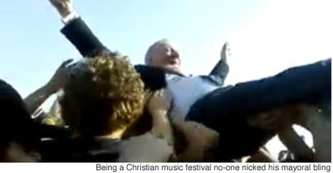 Crowd-Surfing Mayors