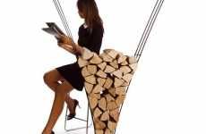 Creative Firewood Holders