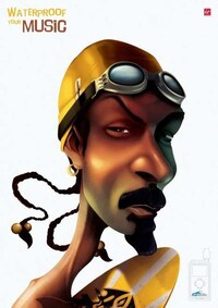 Aquatic Celebrity Illustrations Image 2