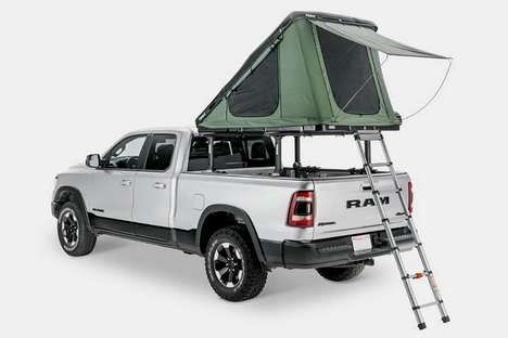 Storage-Friendly Car Rooftop Tents