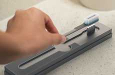 Hollow Self-Sanitizing Toothbrushes