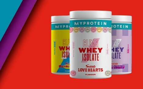 Candy-Flavored Protein Powders