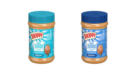 No-Sugar-Added Peanut Butters