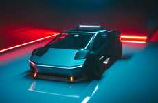 Reimagined Low-Slung Supercars