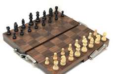Origami-Inspired Chess Sets