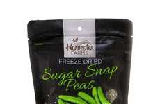 Savory Freeze-Dried Pea Snacks