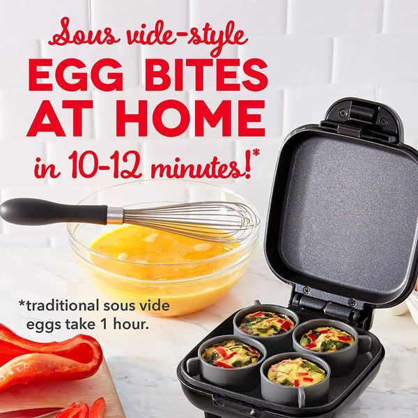  DASH Deluxe Sous Vide Style Egg Bite Maker with