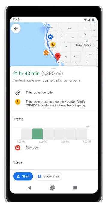 Virus Transit Alerts