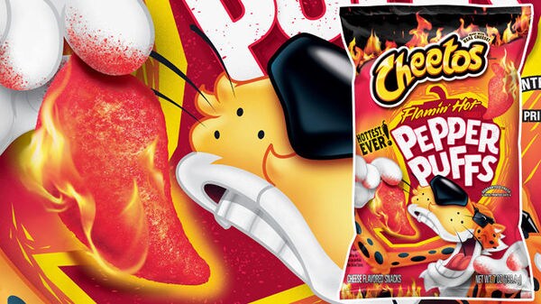 Cheetos Flamin Hot, Cheese & Puffed Snacks