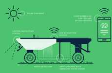 Autonomous Farm-Weeding Robots