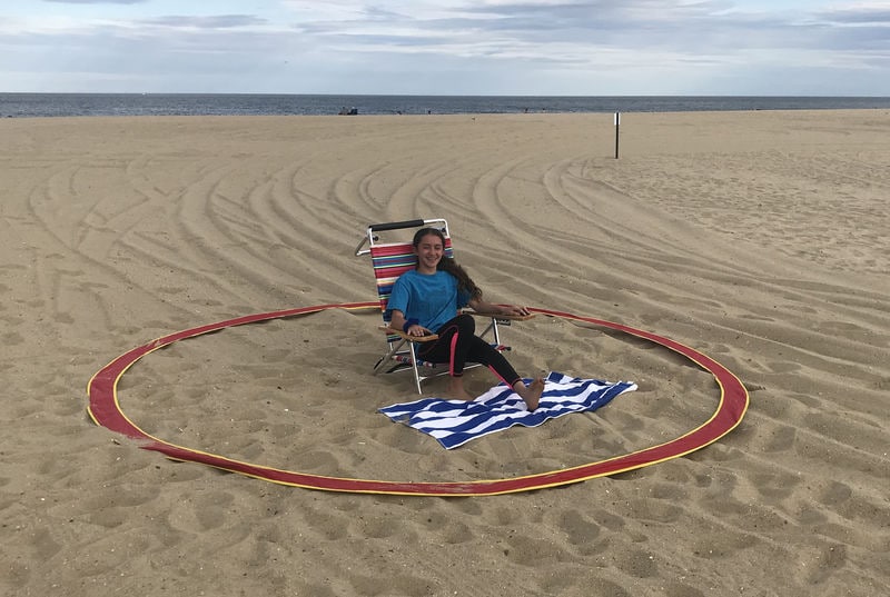 Outdoor Distancing Rings
