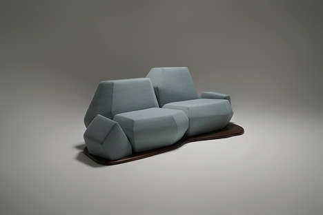 Iceberg-Inspired Sofa Designs