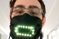Voice-Activated LED Masks