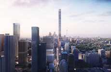Slender Capital City Skyscrapers
