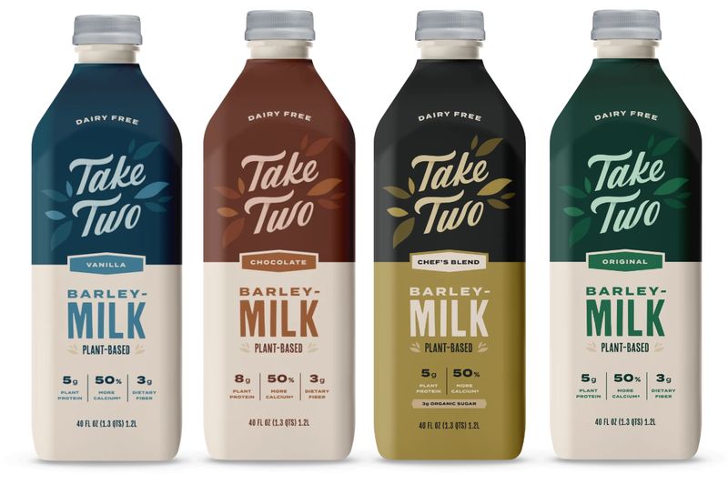 Upcycled Barley Milks