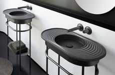 Chic Concentric Circle Sinks