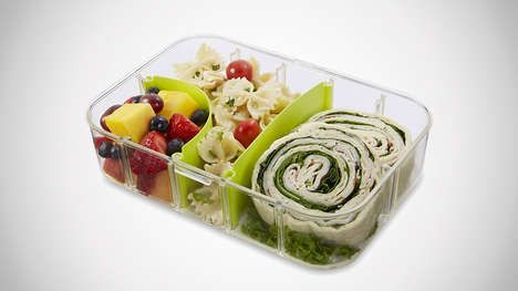 Food-Separating Lunch Boxes